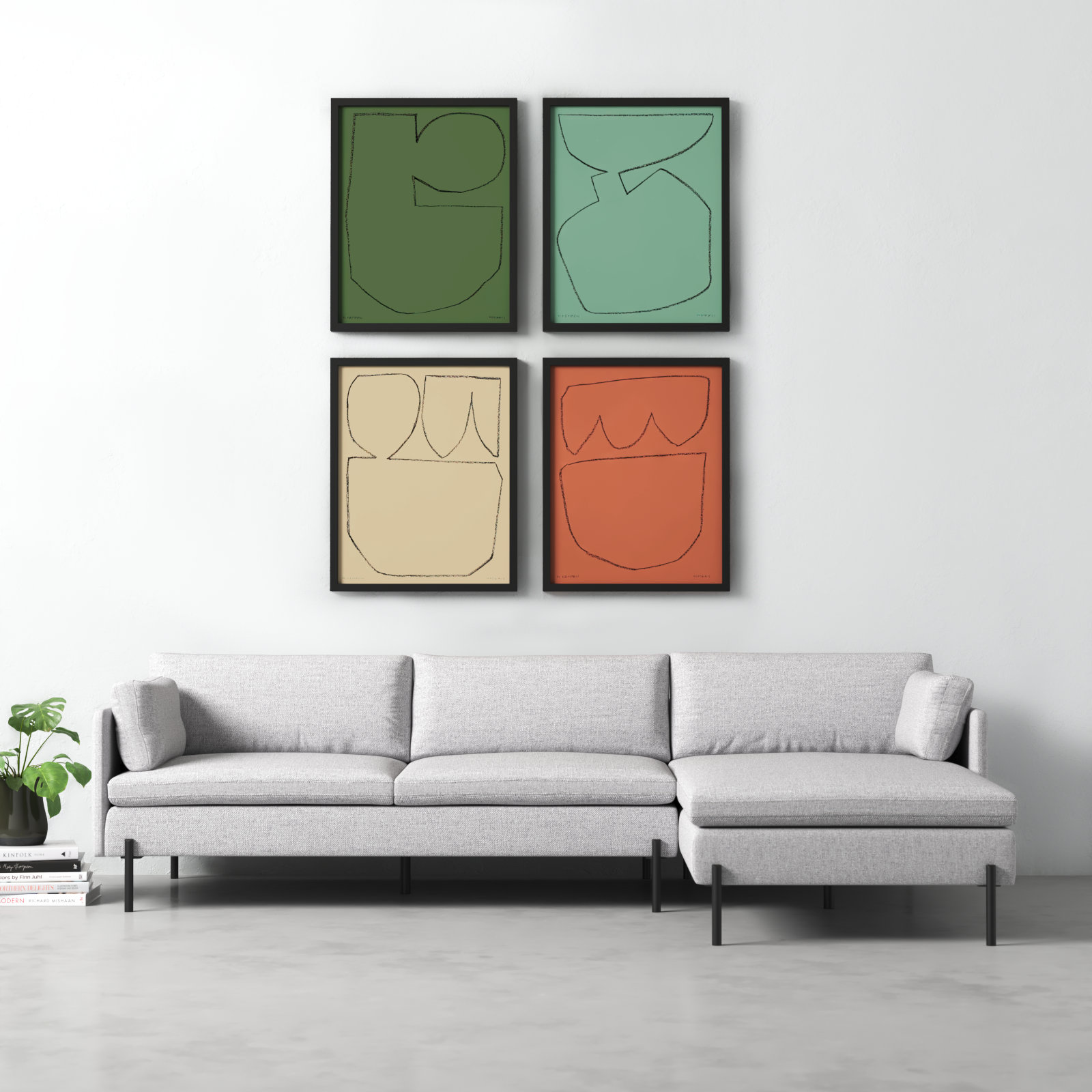 Earth 2 by Michael Kempen, Black, 30" H x 24" W x 1.25" D