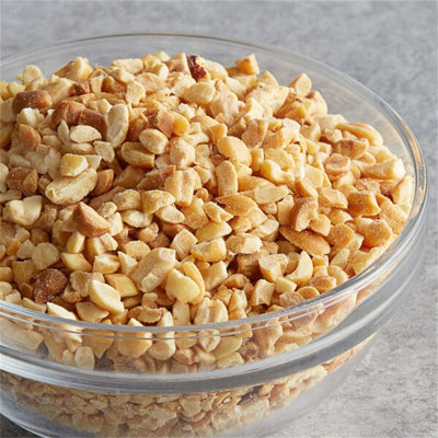 Regal Roasted Unsalted Chopped Peanuts 10 Lb. WS-711PEANUTS