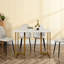 Nehuen Metal Base Dining Table-81809864