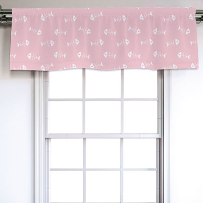 Sateen Ruffled Window Valance