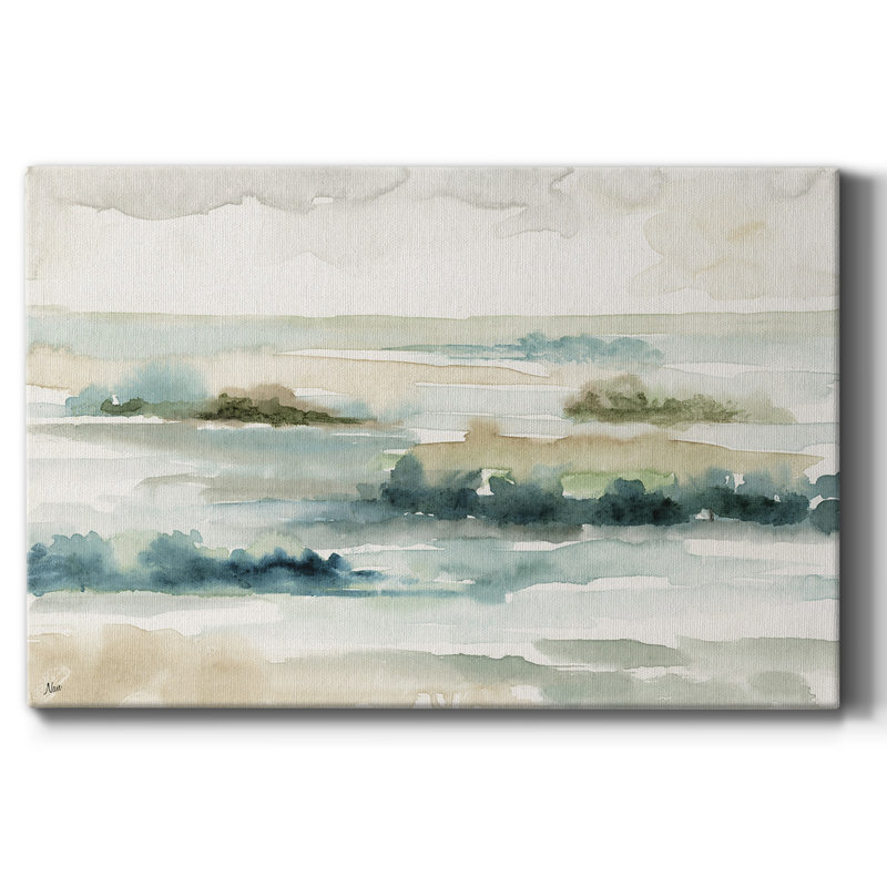 Toile tendue avec châssis de qualité pastel Panorama, H 8 po x l 12 po