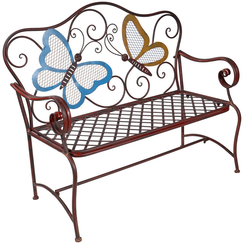 Iron Outdoor Bench