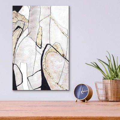  'Natural Shapes' by Design Fabrikken Acrylic Glass Wall Art, 12" x 16"