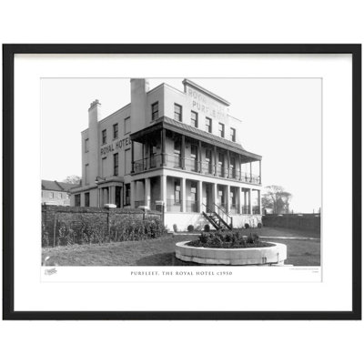Purfleet, the Royal Hotel C1950 1 Piece Single Picture Frame Wall Art