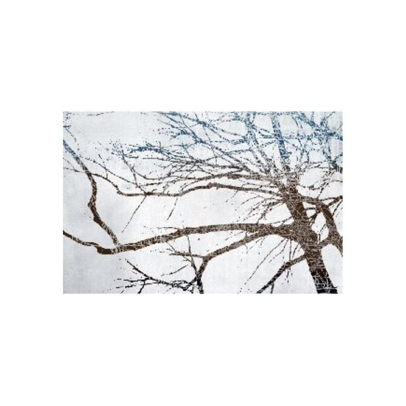 Winter Branches - Impression sur toile tendue, Extérieur, H 47 po x l 72 po x P 1,5 po