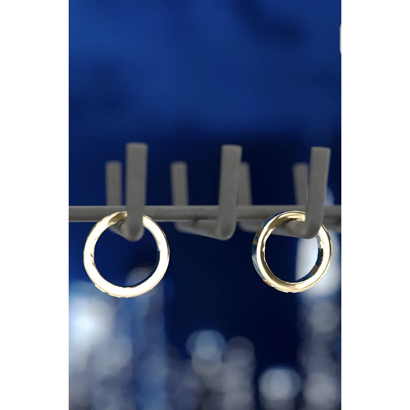 Metal Jewellery Stand, Black