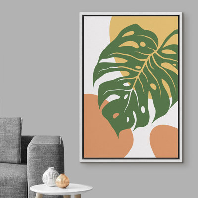 Cadre flottant, impression sur toile