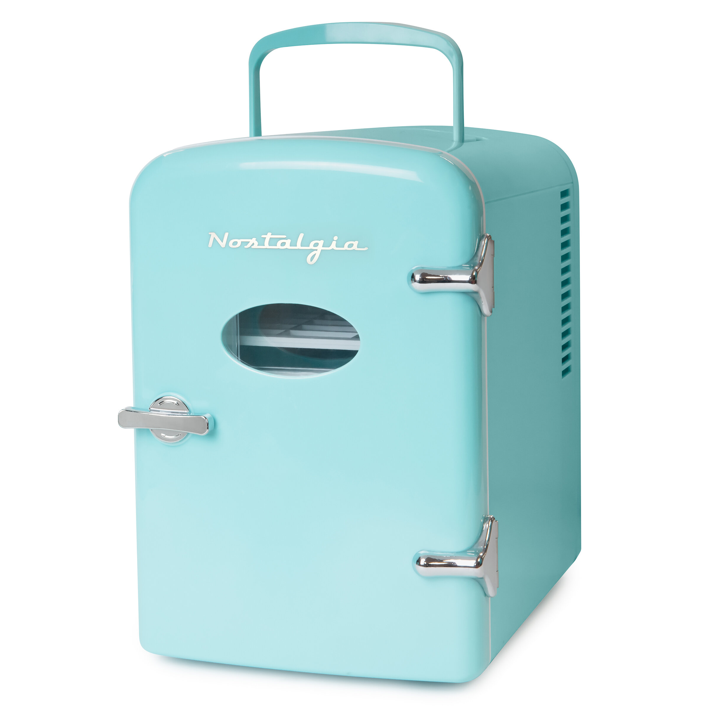 Nostalgia Retro 6-Can Personal Cooling and Heating Refrigerator