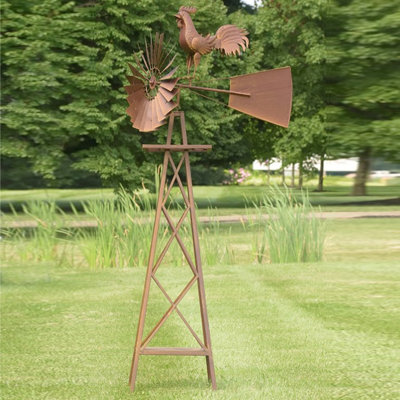 Metal Animals Windmill