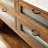American solid wood open kitchen island