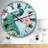 Handpainted Peacock - Traditional wall clock-36845440