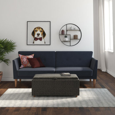 Mirrabooka Twin 204.5cm Upholstered Convertible Sofa