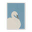 «White Swan 3» par Thingdesign, reproduction d'art sur toile-420657510-420657351