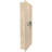 0.82 CUBIC FT LEFT OPEN BEIGE  BIOMETRIC WALL SAFE