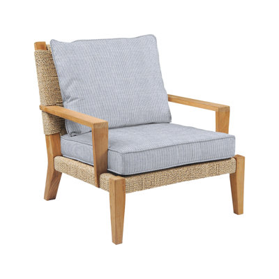 Hadley Outdoor Teak Lounge Chair