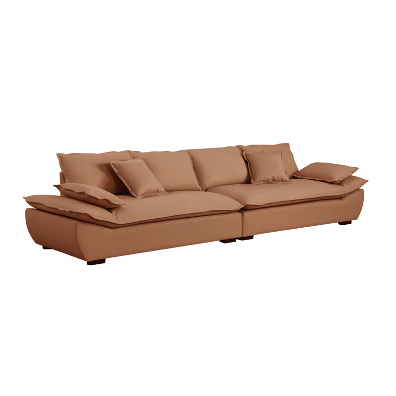 Geraldton - 141" Oversize Leather Sofa