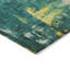 Machine Washable Indoor/Outdoor Xhevrie Green Rug-1412394271
