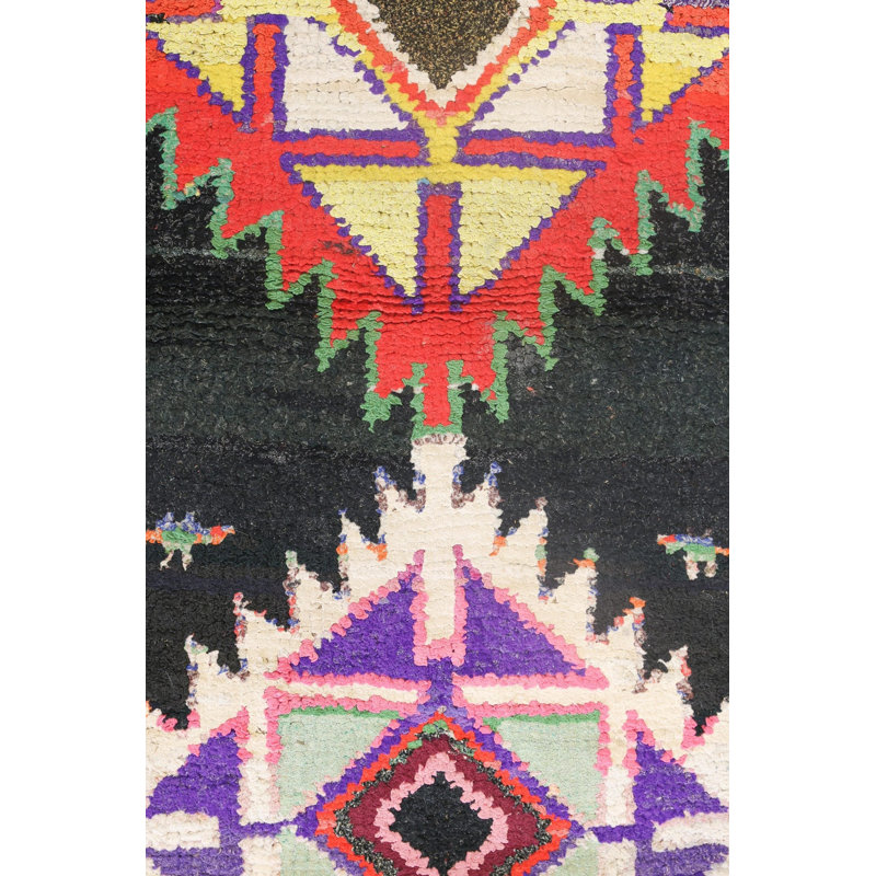 Vintage Turkish Village Rugs One-of-a-Kind Runner 2'4" X 9'3" Area Rug