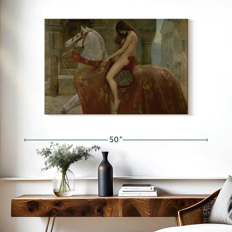 Leisha Lady Godiva, H 26 po x l 39 po
