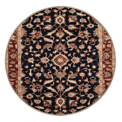 Machine Washable Persian Brown Area Rug
