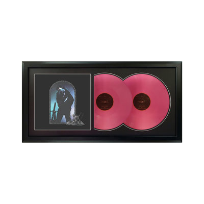 Post Malone "Hollywood's Bleeding" Framed Double Record with Black Mat