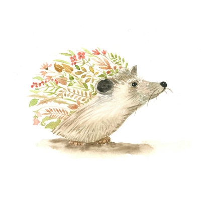 Aquarelle hérisson