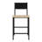 Counter-height Stool, Black finish