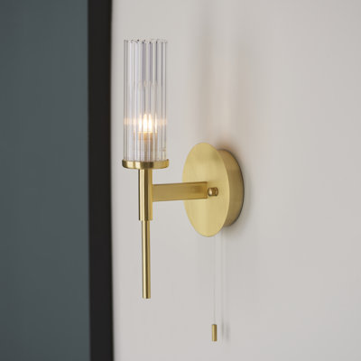 Ewelina Steel Armed Sconce