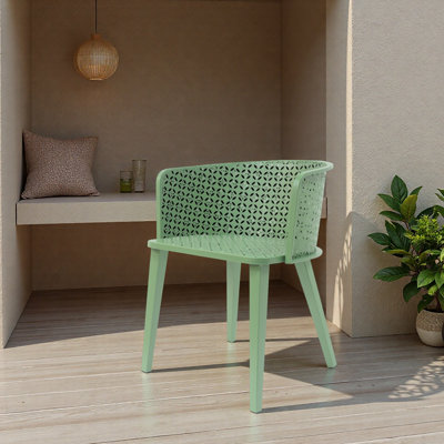 Chaise de salle à manger d'extérieur (ensemble de 2)