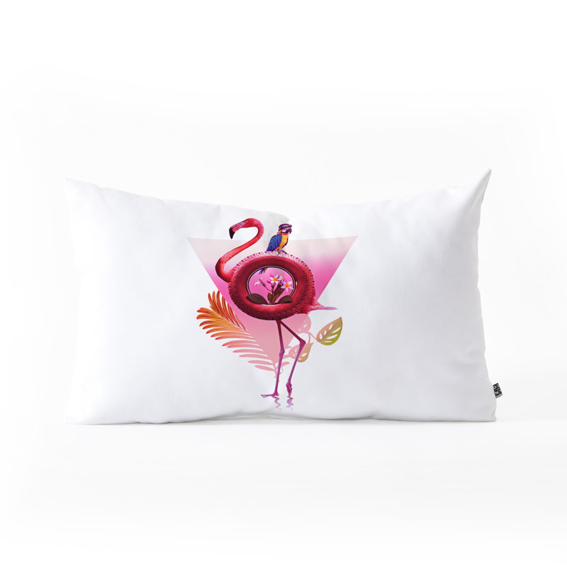 Coussin lombaire gulec flamant rose pals ali