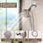 7-Spray Handheld Shower Head with One-Button Detachable Shower Head and Built-in Filter Brushed Nickel-124477913