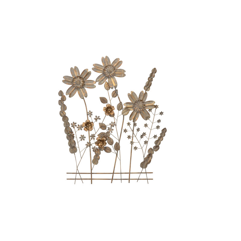 Plants & Flowers Wall Decor on Metal