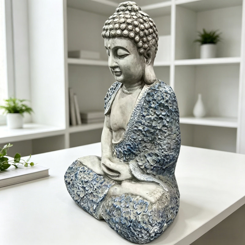 Weatherproof Resin Buddha Garden Statue