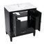 Meuble-lavabo 30 po avec lavabo style rétro-309283923