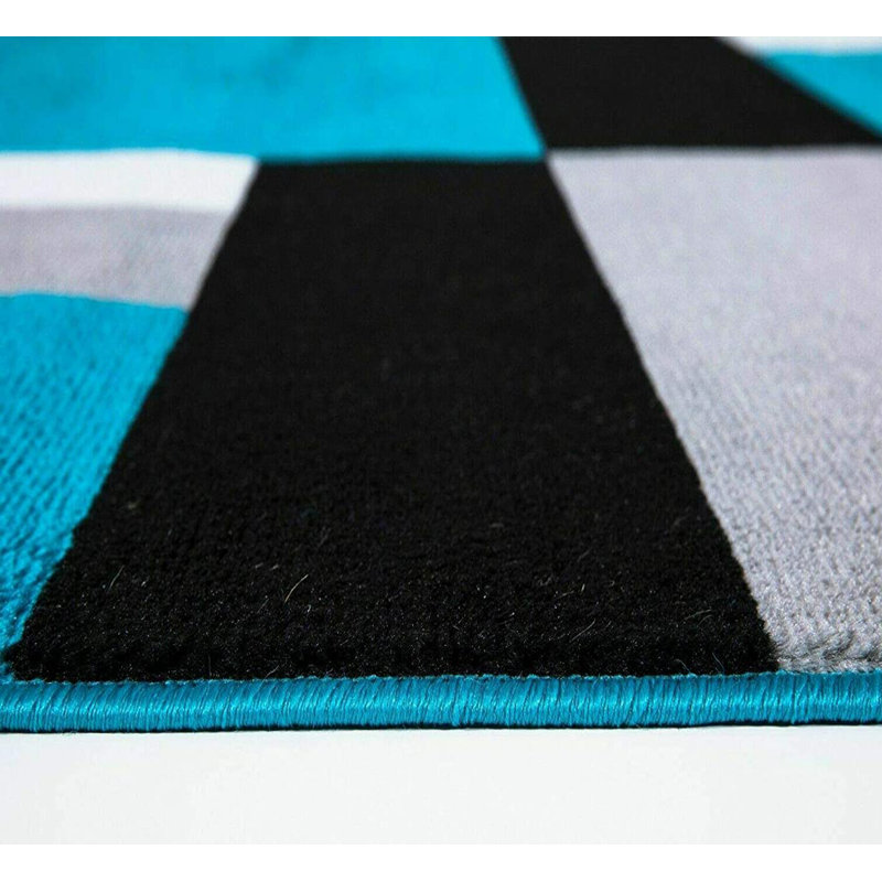 Albery Geometric Area Rug, Rectangle 80 x 150cm