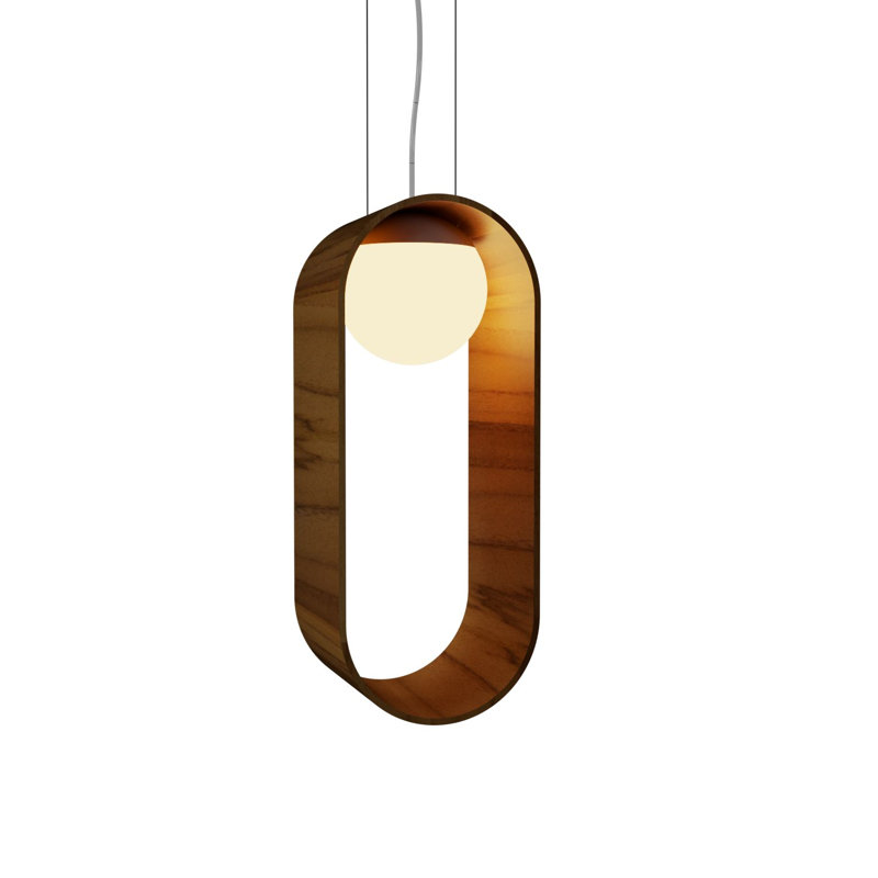 Sfera 1 - Light Pendant, Teak