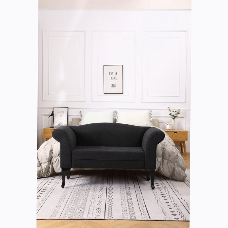 Revêtement Lomawai de 52,76 po, Velours noir