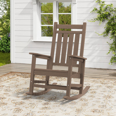Wolak HDPE Rocking Adirondack Chair
