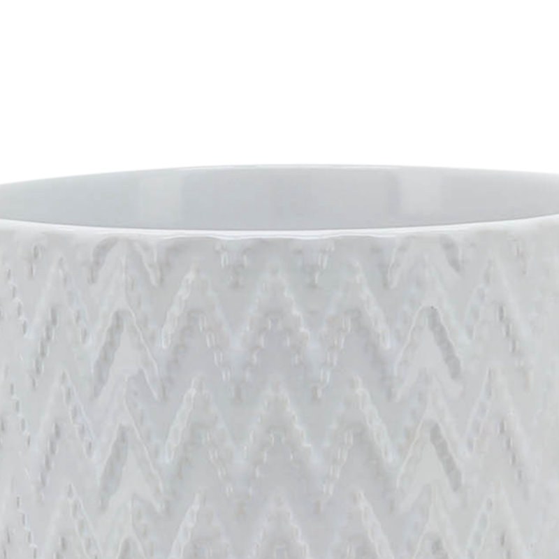 Kaiyro Ceramic Pot Planter, 8" H x 6 " W x 6" D