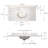 43 Inch Cultured Marble Vanity Top with Backsplash, Improved Package-264370695