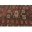 Tapis tribal teint à la main 5 x 6