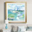 Jour sur le lac - peinture encadrée-1700238529-1700238531