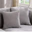 Canapé modulaire en L Chenille gris clair Ashmore - 99 po