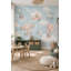 Hot Air Balloon Sky Wallpaper Watercolor Nursery Wall Mural-1425117011-1425117016