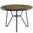Marella Round Metal Base Dining Table-1241741406-1241741405