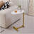 C-shaped Side Table, C Shaped End Table, Side Table for Couch and Bed, Small Side Table
