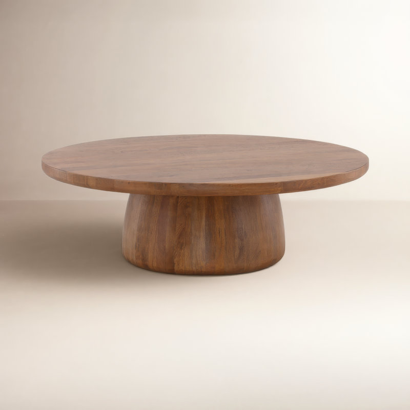 Table basse simple en bois massif Armstrong