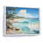 White Floater Framed