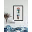 Christmas Surfboard - Single Picture Frame Painting-229217668