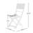 Wood Folding Chairs - White, & Water Proof, 400lbs Load Capacity, 20.95" X 15.29" 33.59", Easy To Fold Store Foldable Chair Resistance, 400lb 20.5" Deep Wide 33.59" High, No Assembly